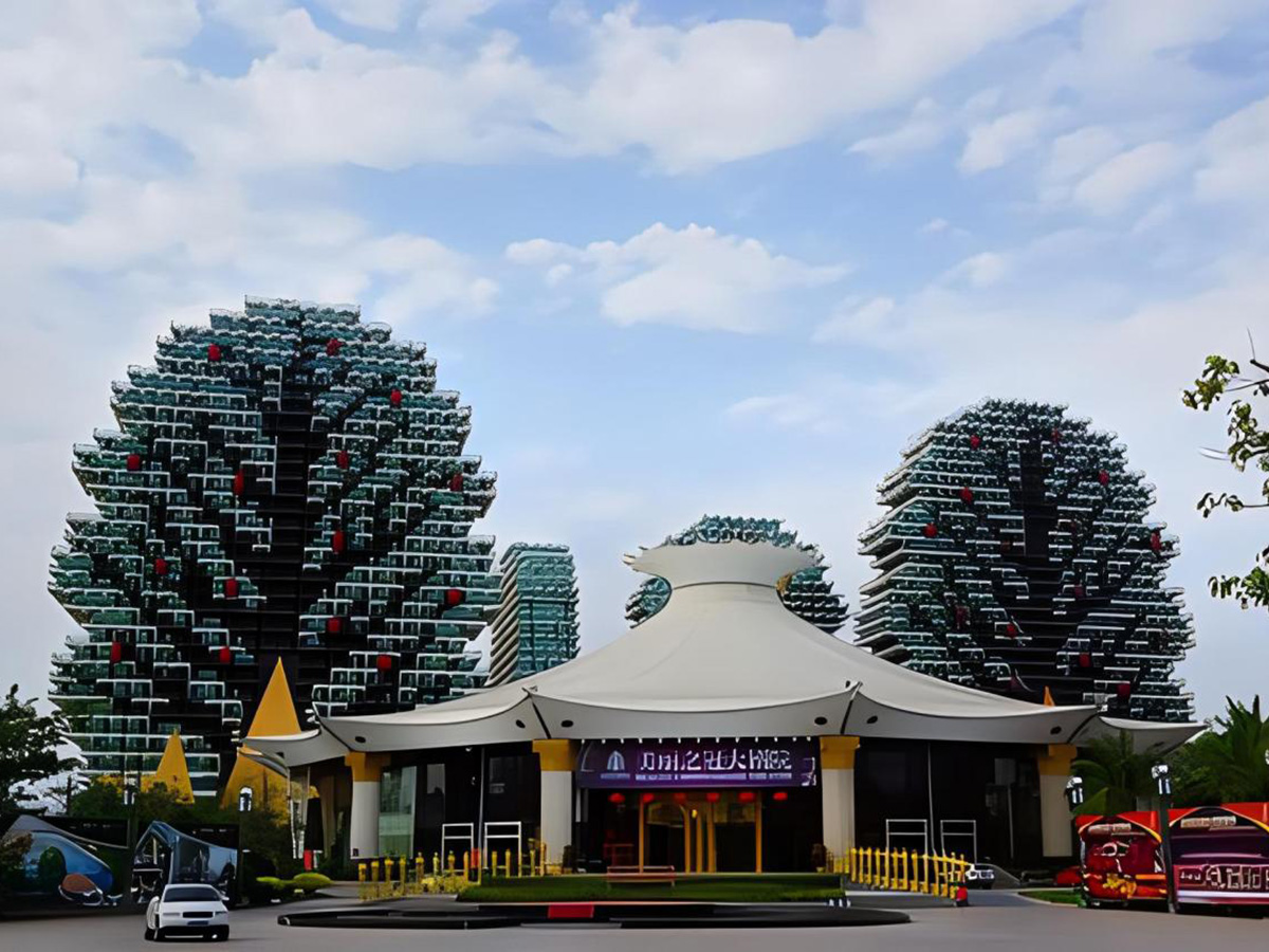 Organic glass - take you to experience curtain wall art beyond conventional architectural concepts