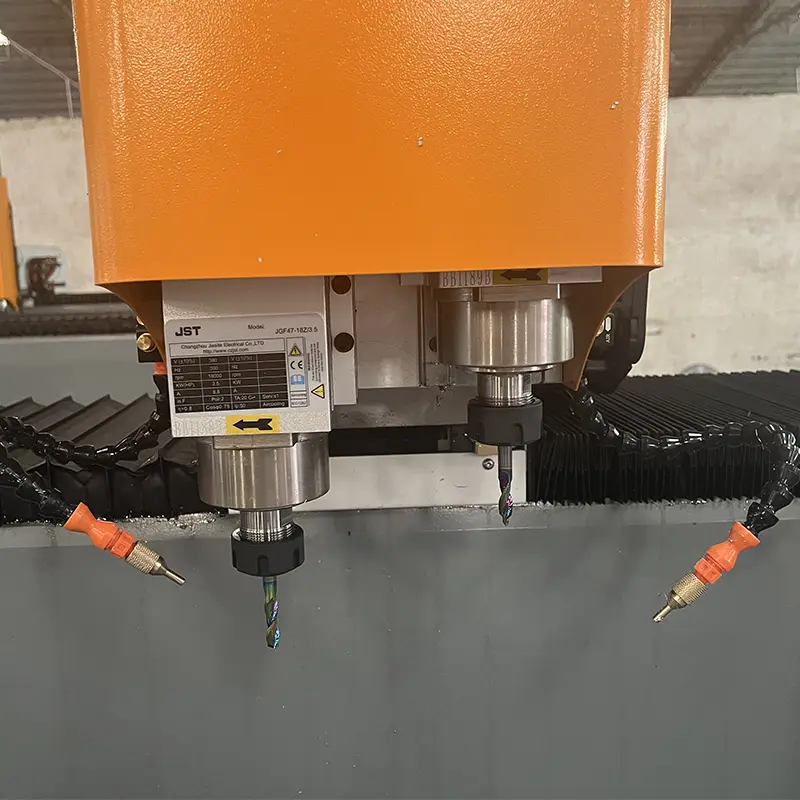 CNC3000A2 aluminum profile drilling and milling machine