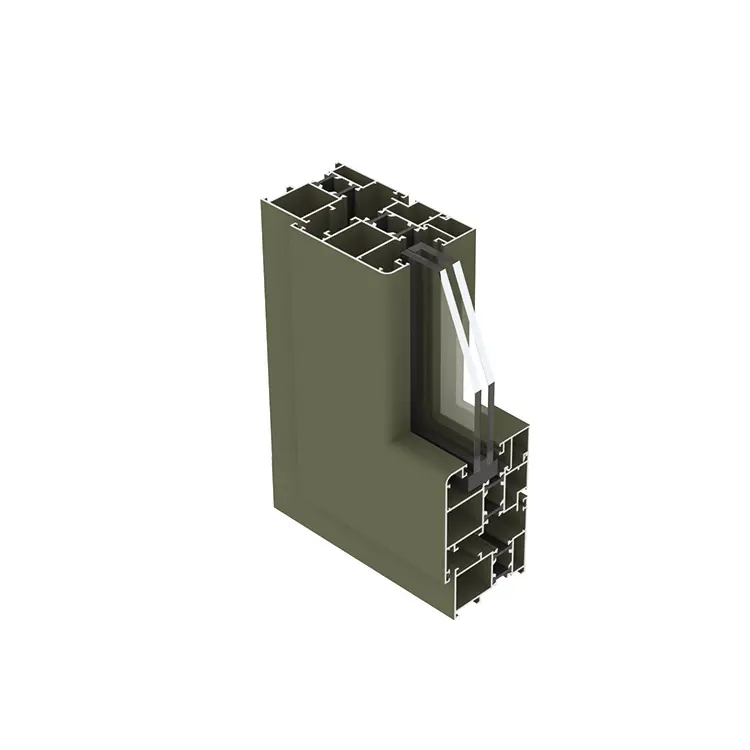 Thermal break casement window aluminum profile