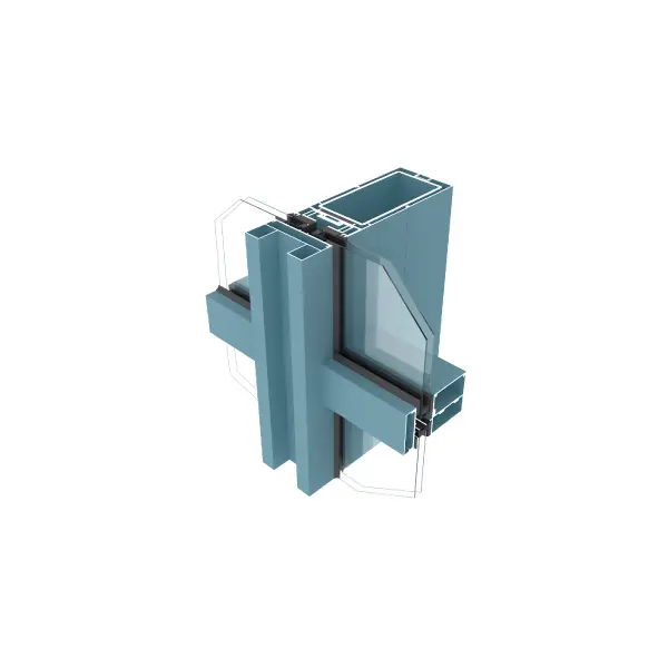 Glass curtain wall aluminum profile