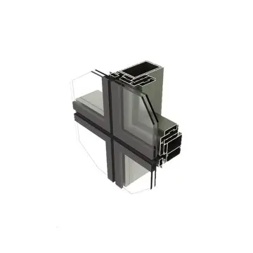 6063 Aluminum Curtain Wall Profile - Thickness 2.00 mm