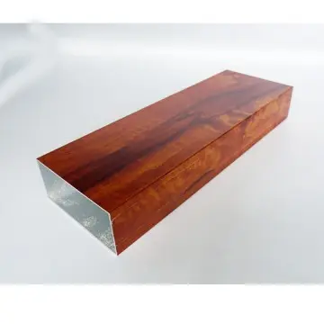 Customized wood grain aluminum profile