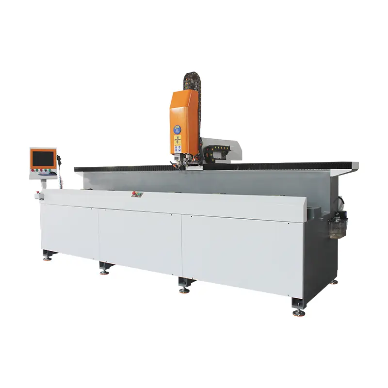 CNC3000A2 aluminum profile drilling and milling machine