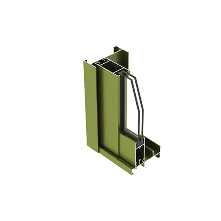 Custom sliding door series extruded aluminum profiles