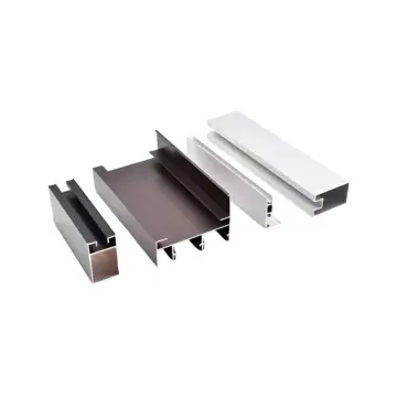 6063-T6 aluminum window extrusions