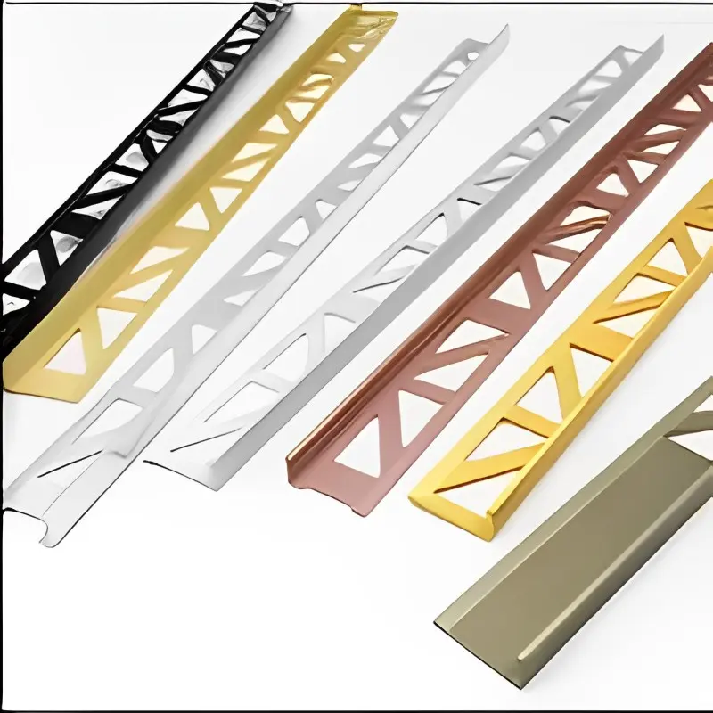 Polished aluminum profiles: taking doors to new heights